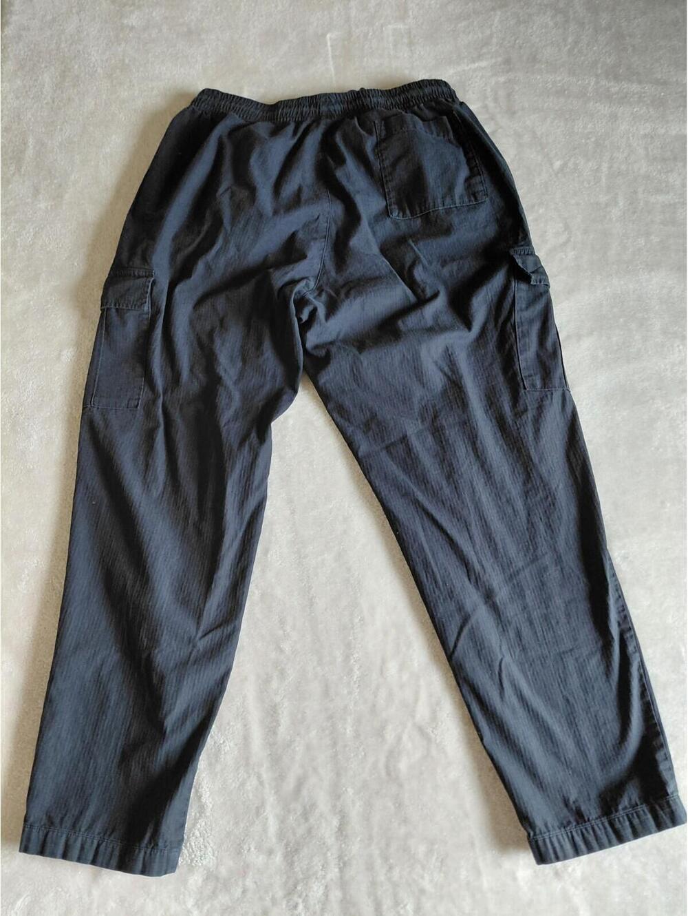 Adidas Enjoy Summer Ripstop Cargo Pants Mens XL Black IT8175 - Picture 6 of 9